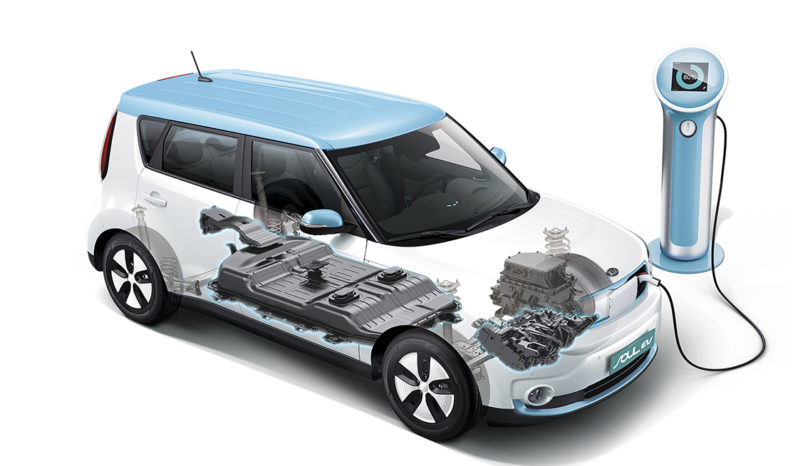 Kia Soul EV lleno
