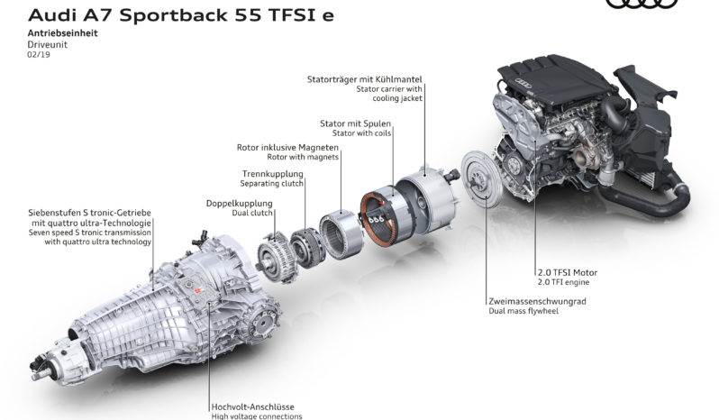 Audi A7 Sportback 55 TFSIe lleno