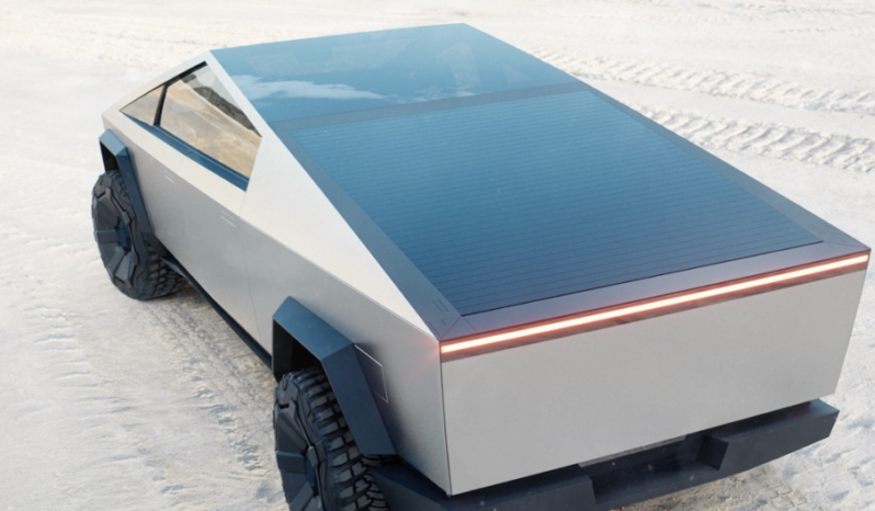 Tesla Cybertruck lleno