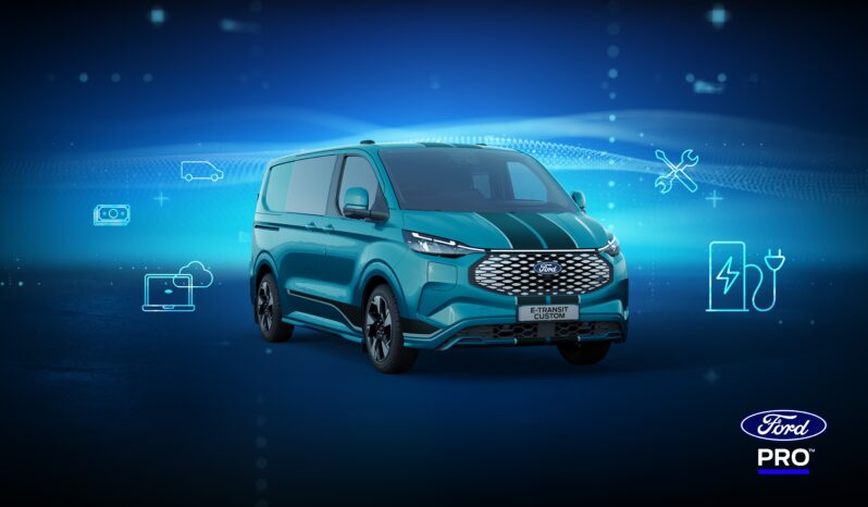 Ford E-Transit Custom lleno