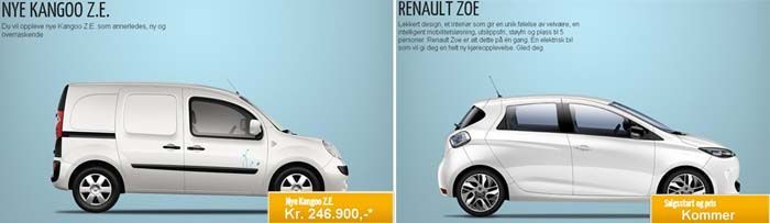 RENAULT KANGOO ZOE NORUEGA
