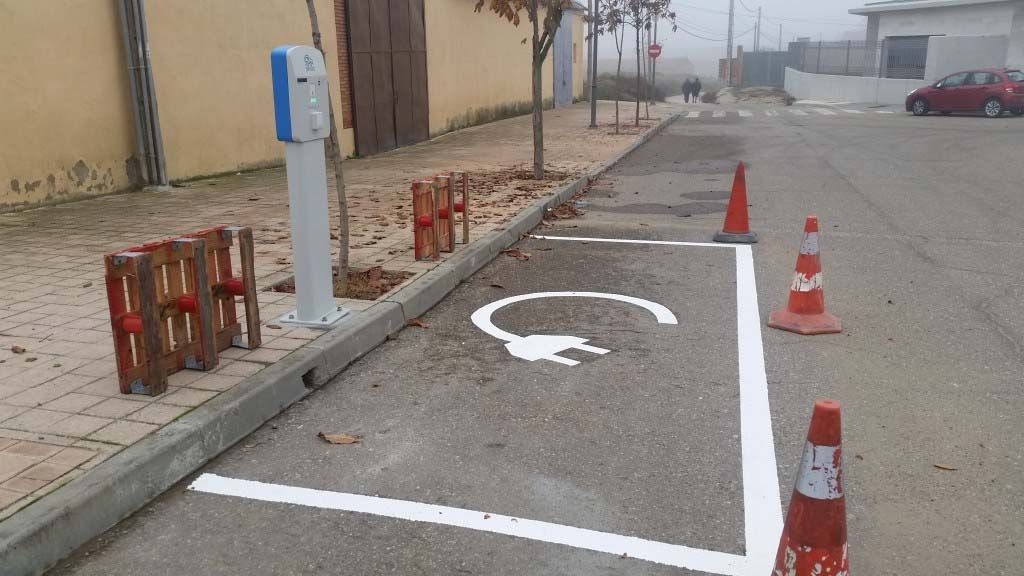 Punto de recarga en Cabezón de Pisuerga en Valladolid