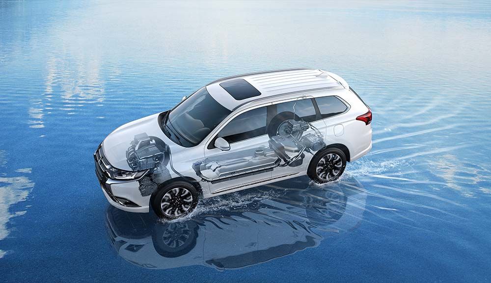 mitsubishi Outlander PHEV 2016 sistema hibrido