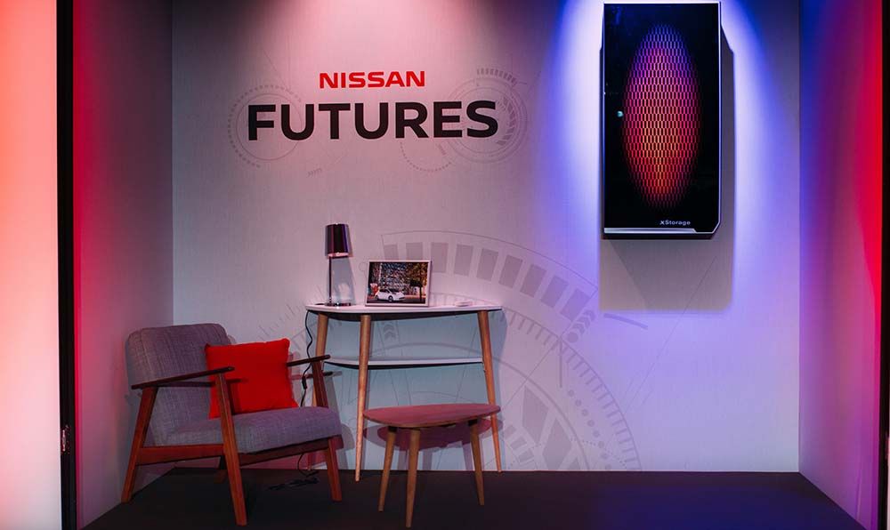 Sistema doméstico de almacenamiento xStorage de Nissan y Eaton