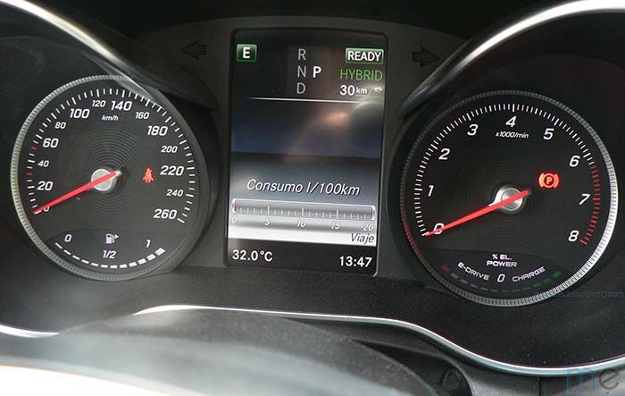 Mercedes-Benz Clase C 350e - Instrumentación