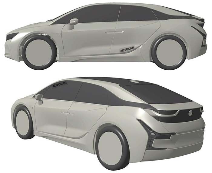 Renders filtrados de los bocetos del bmw i5