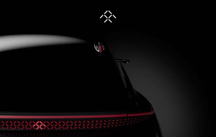 Imágenes y vídeo de Faraday Future - Teaser trasero con cámaras en vez de espejos