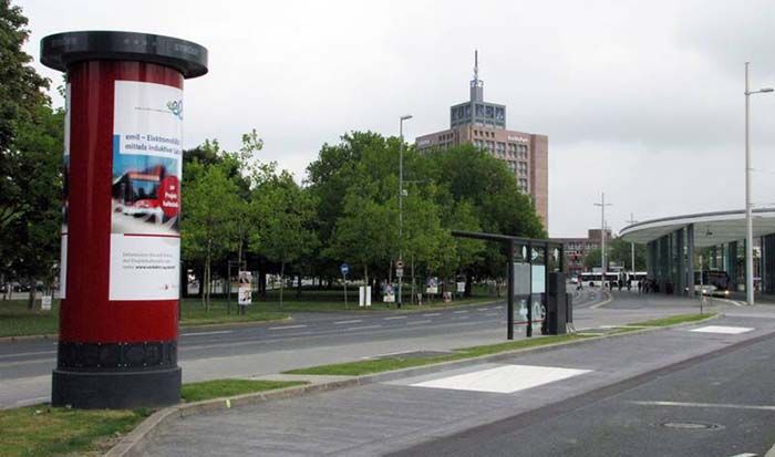 Estación de carga inductiva de Primove en Braunschweig Alemania