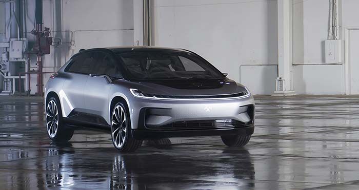 FF 91 presentado en el CES 2017 de Las Vegas