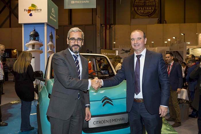 Presentación del Plan Estratégico de Movilidad Eléctrica de Formentera en Fitur 2017