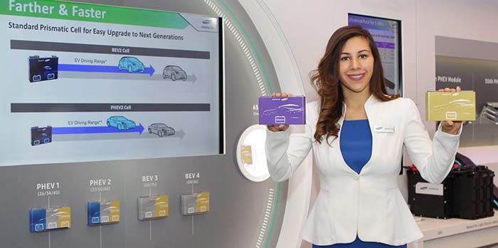 Samsung presenta sus nuevas celdas para baterías prismáticas