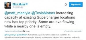 Tweet de Elon Musk