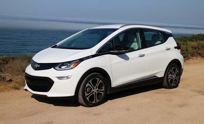 El Chevrolet Bolt es el tercer eléctrico más vendido en EE.UU