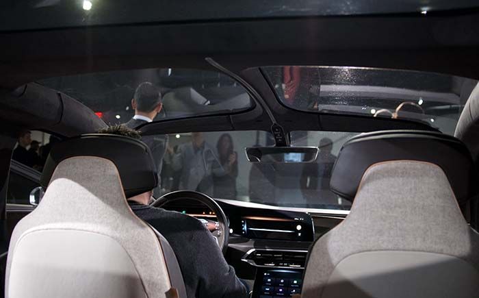 El interior de lujo del Lucid Air