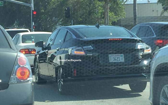 Prototipo del Honda Clarity de hidrógeno de 2016 - Foto Green Car Reports