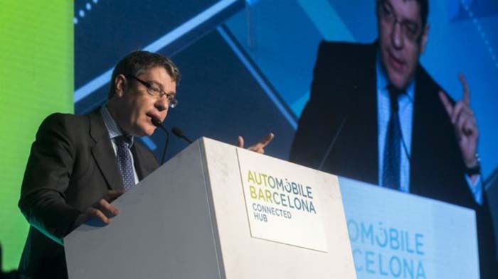 Alvaro Nadal en el Connected Hub del Automobile Barcelona - Foto EFE
