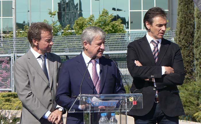 Magín Blanco, Javier Cuesta y Carlos Sotelo