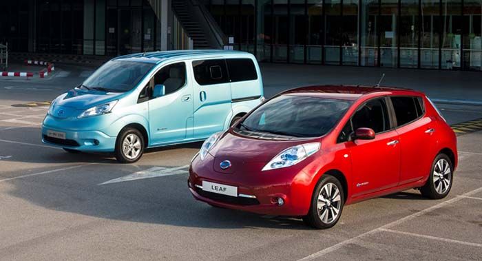 Nissan Leaf y e-nv200