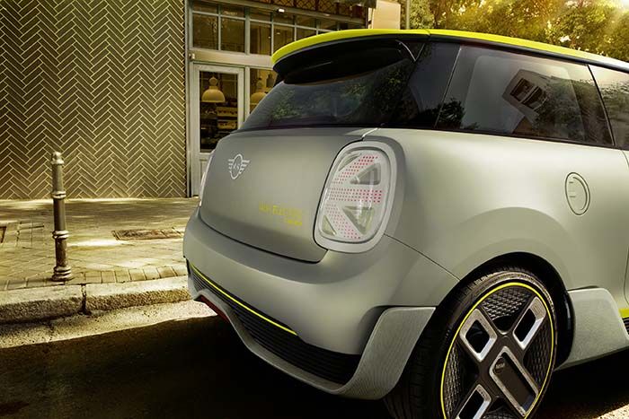 Pilotos traseros del MINI eléctrico concept