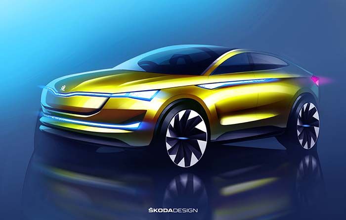 Skoda mostrará el prototipo del Vision E en Frankfurt