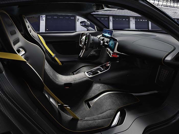 Interior del Mercedes-Benz AMG Project ONE