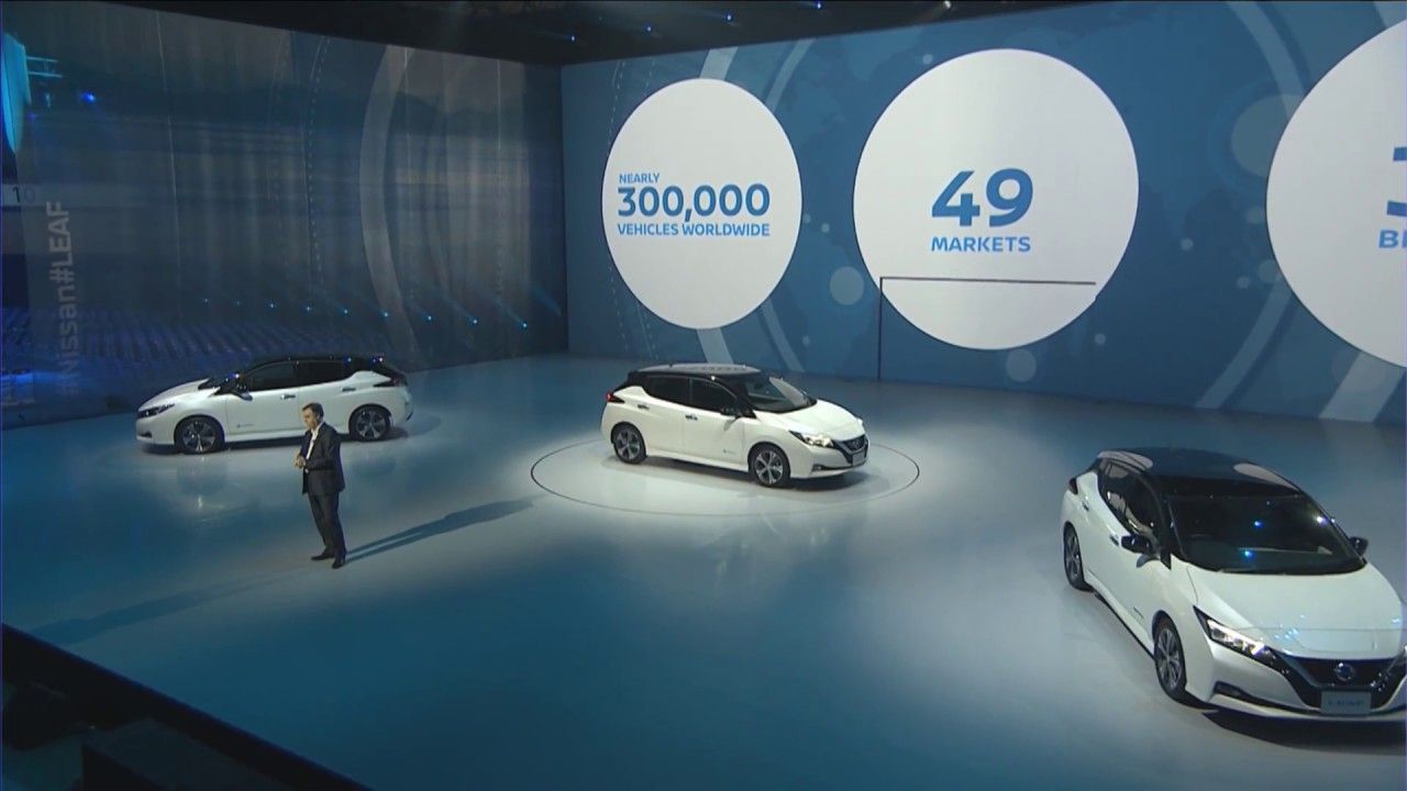 Presentación Nissan Leaf 2018