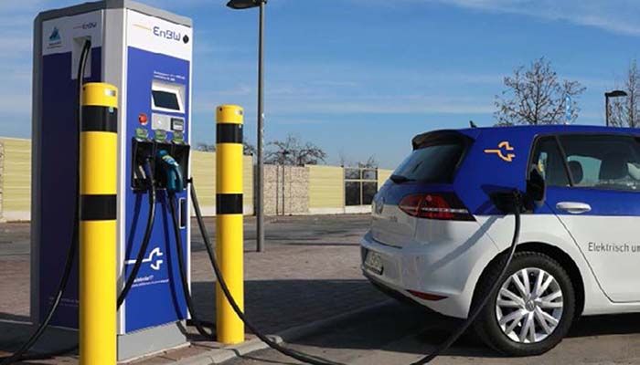 Estación de carga rápida de EnBW