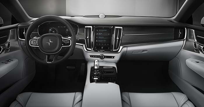 Interior del Polestar 1