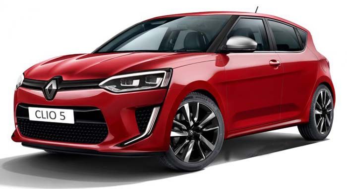 Recreación Renault Clio 5. Imagen no oficial de Automoto