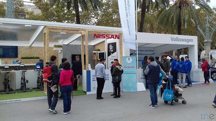 Nissan y Volkswagen en Expoelectric 2017