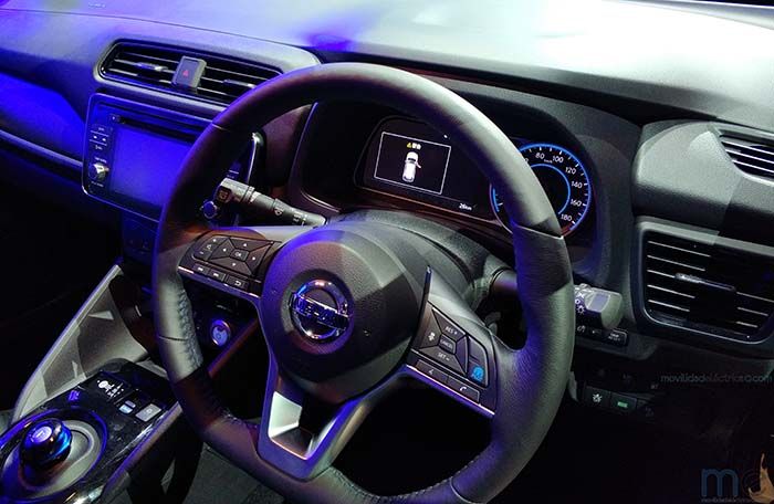 Tablero de instrumentos del Nuevo Nissan Leaf