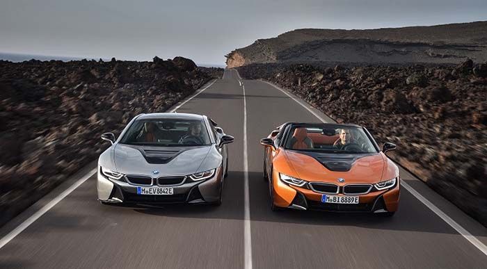 BMW i8 Coupé y BMW i8 Roadster