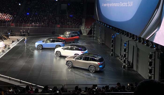Presentación Nio ES8 en Pekín