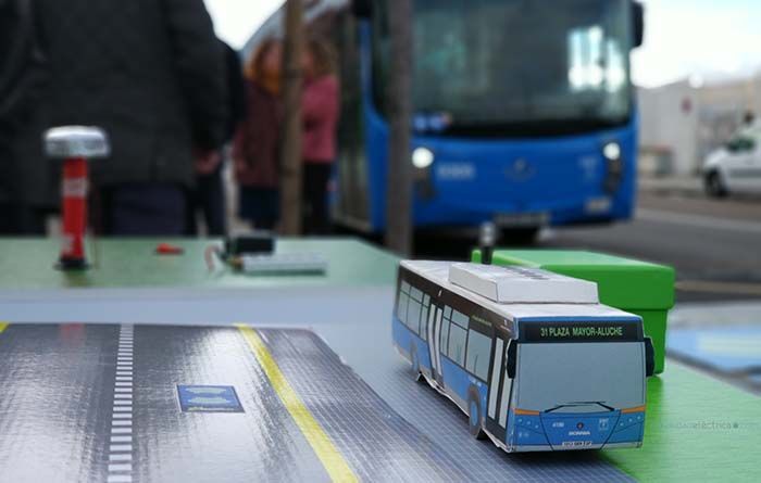 Recarga por inducción en la línea 76 de la EMT