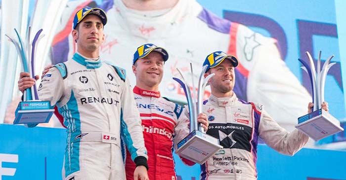 Podium e-Prix de Marrakech