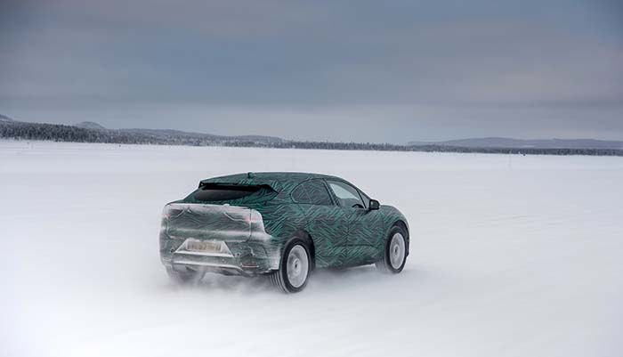 Pruebas en el Ártico del Jaguar I-Pace