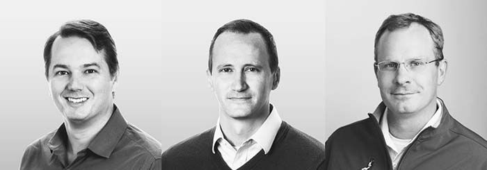 Aurora Innovation - Chris Urmson, cofundador y CEO, Sterling Anderson, cofundador y director de productos, Drew Bagnell, cofundador y director técnico