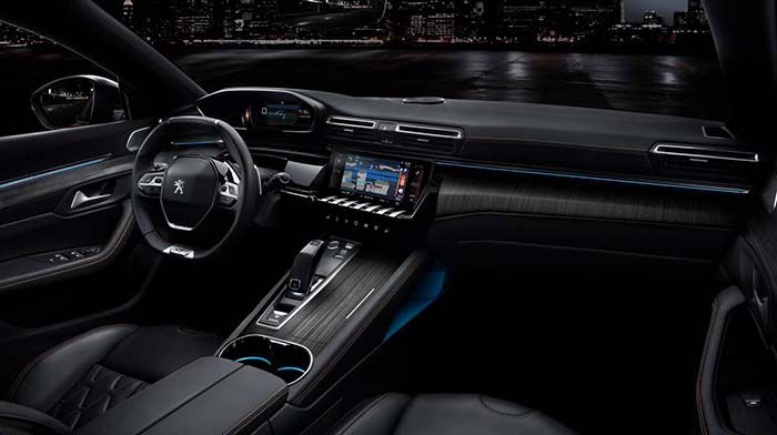 Interior del nuevo Peugeot 508