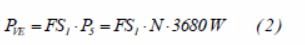 formula potencia vivienda esquema 1