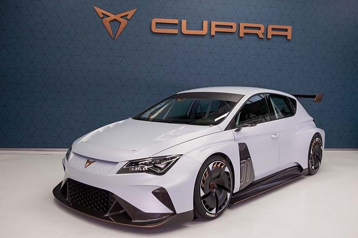 El Cupra e-RACER participará en algunos eventos de la las nuevas serie E TCR