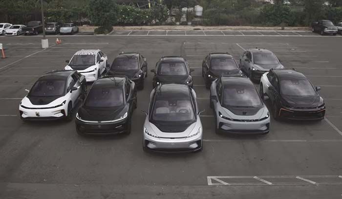 Flota beta de FF91