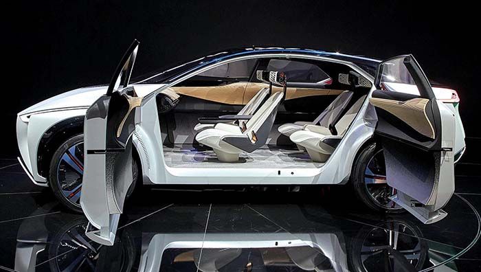 Interior del Nissan IMx - Automotive News
