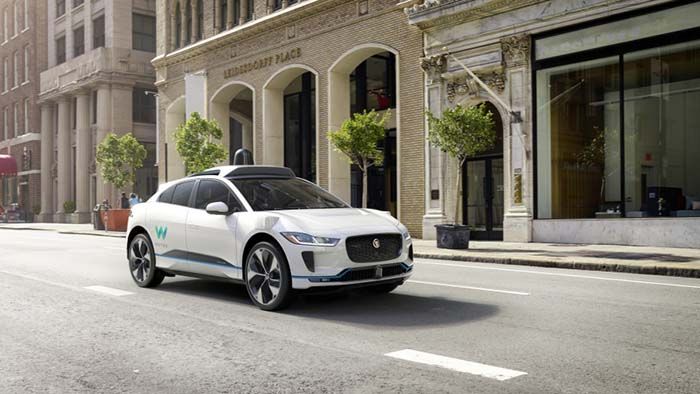 Jaguar I-Pace autónomo de Waymo