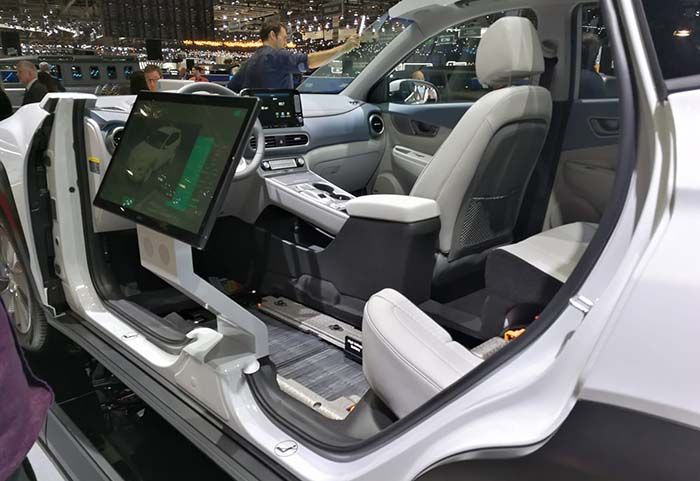 'Las tripas' de HyundaiKona eléctrico