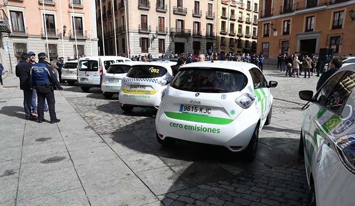 Nuevos Renault Zoe ZE40 y Renault Kangoo ZE del Ayuntamiento de Madrid