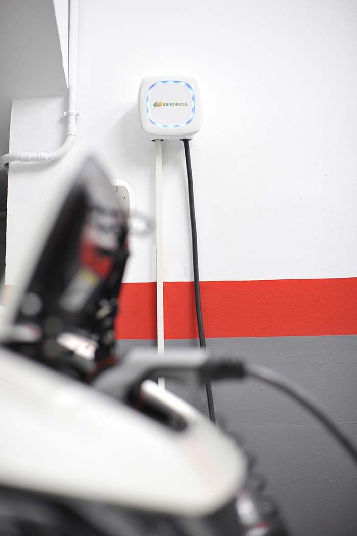 Punto de recarga Smart Mobility de Iberdrola