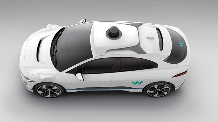 Sistemas autónomos del prototipo del Jaguar I-Pace