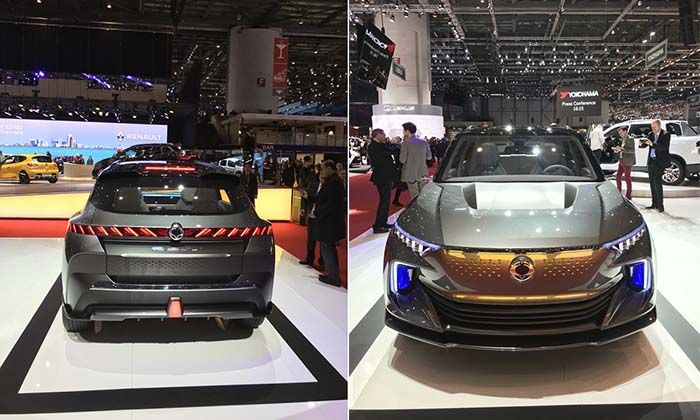 SsangYong e-SIV Concept en el Salón de Ginebra