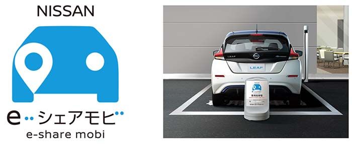Carsharing de Nissan en Japón