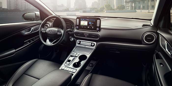 Interior del Hyundai Kona eléctrico